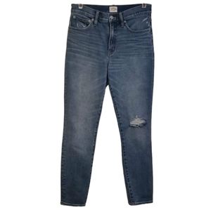Re-Imagined by J. Crew Distressed Toothpick Skinny Jeans